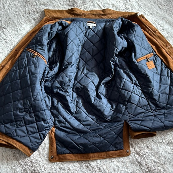 Peter Millar Goatskin suede field coat. - Picture 7 of 11